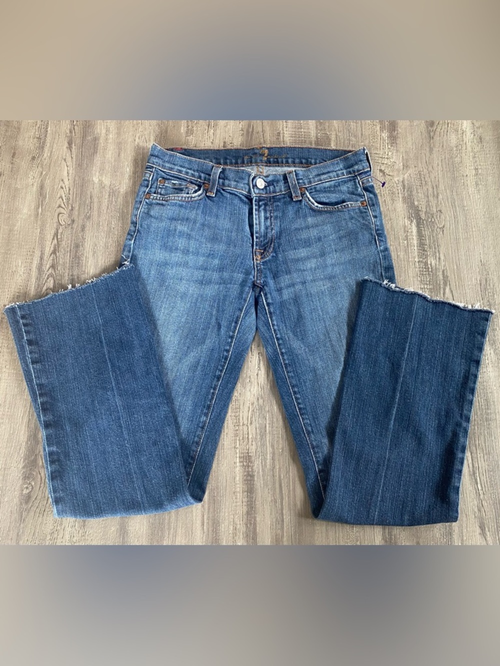 7 for All Mankind Women's Size 28 Bootcut Low Rise